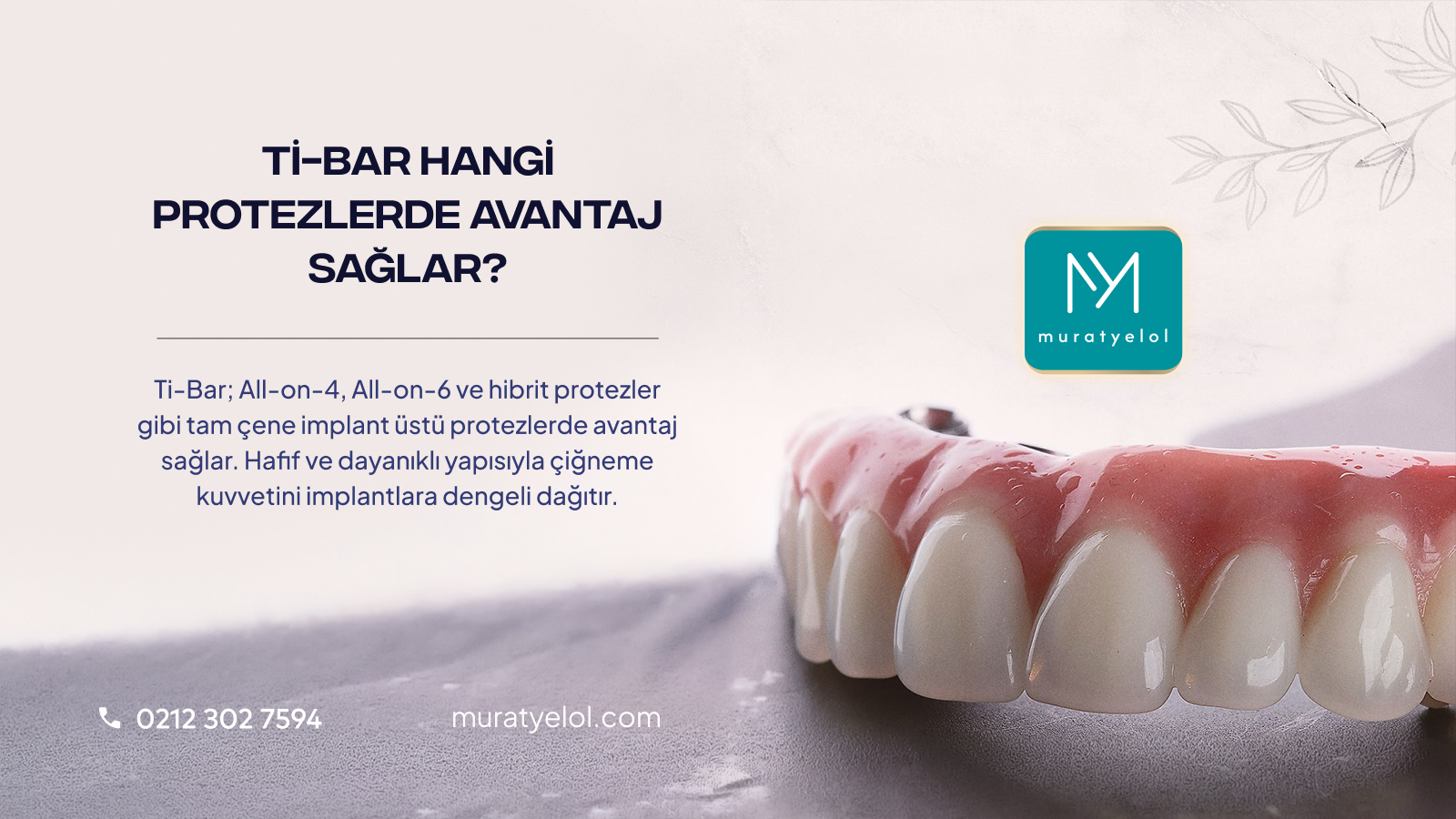 Ti-Bar Sistem Hangi Protezlerde Avantaj Sağlar?